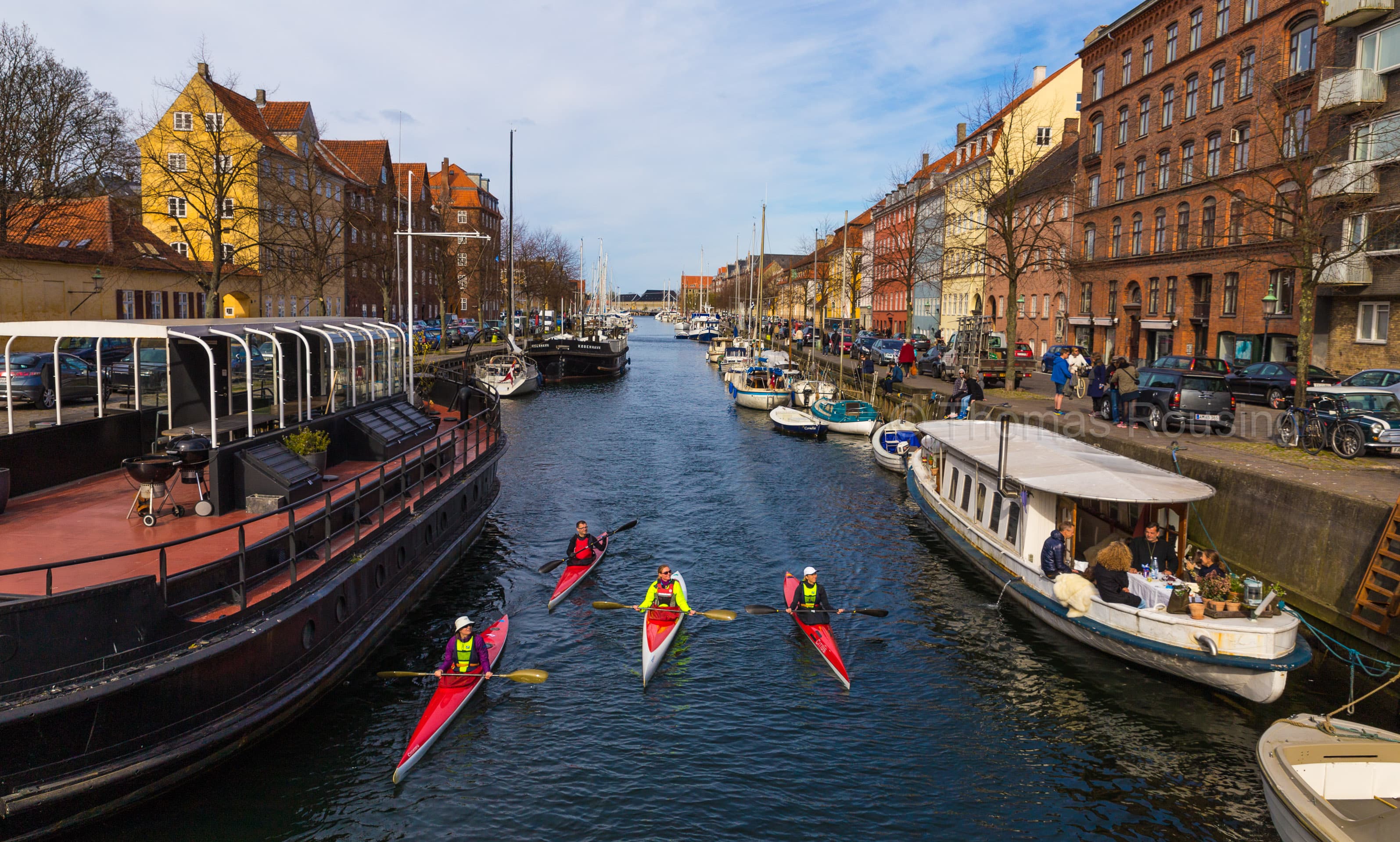 Christianshavn: the canal district and the spiral spire