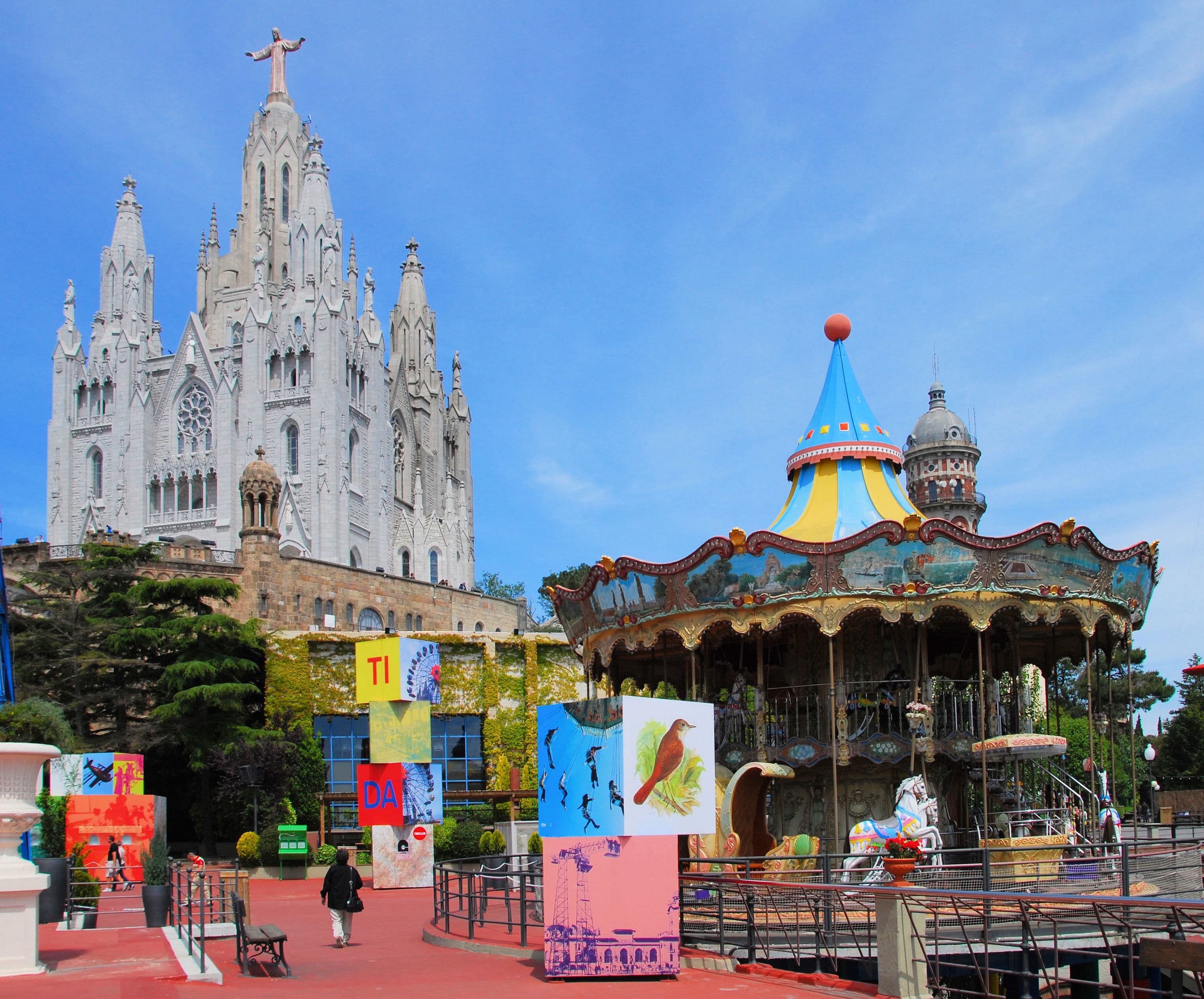 Tibidabo: the mountain at the top of the city
