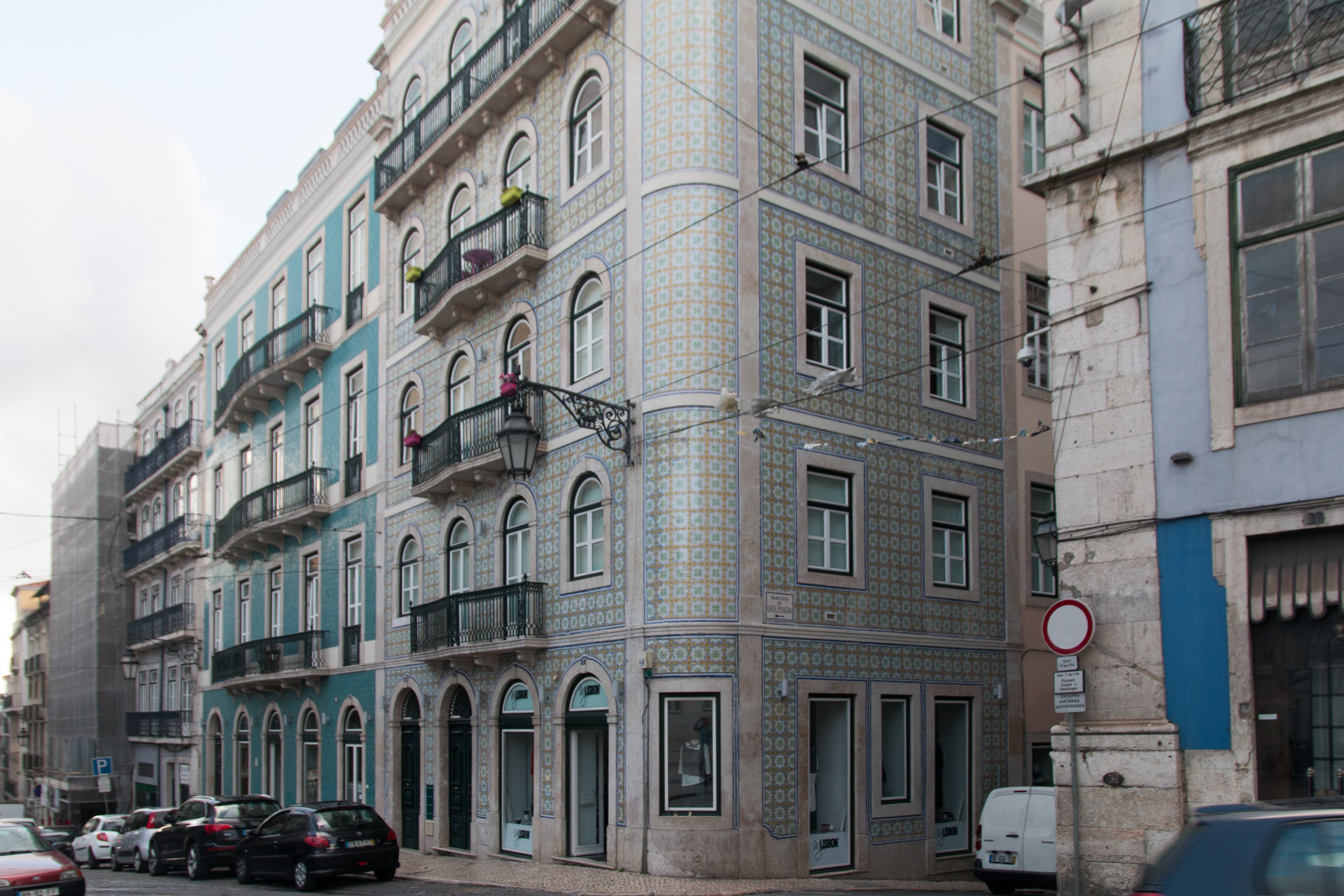 Chiado and Bairro Alto by day