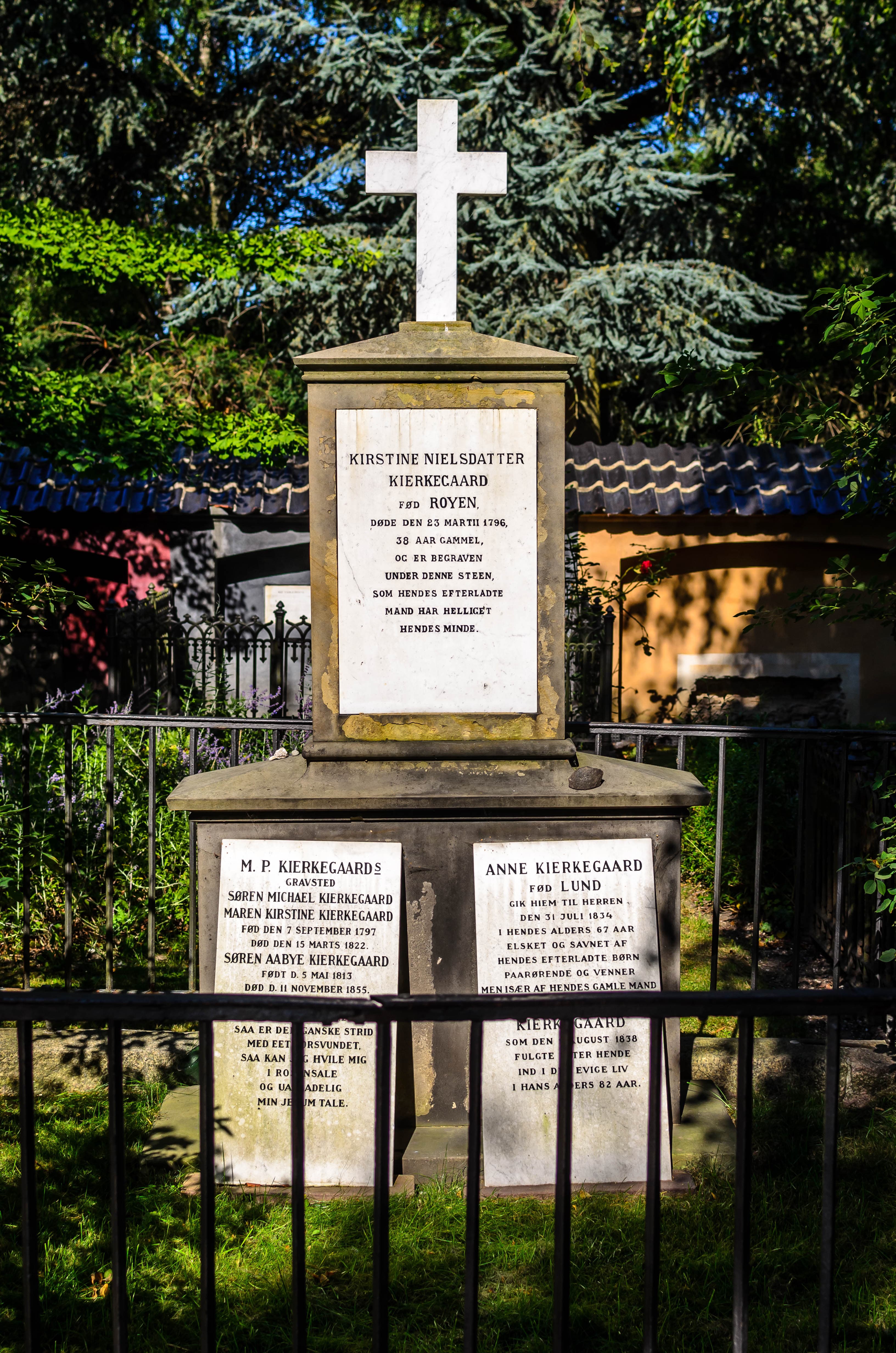 Søren Kierkegaard's grave