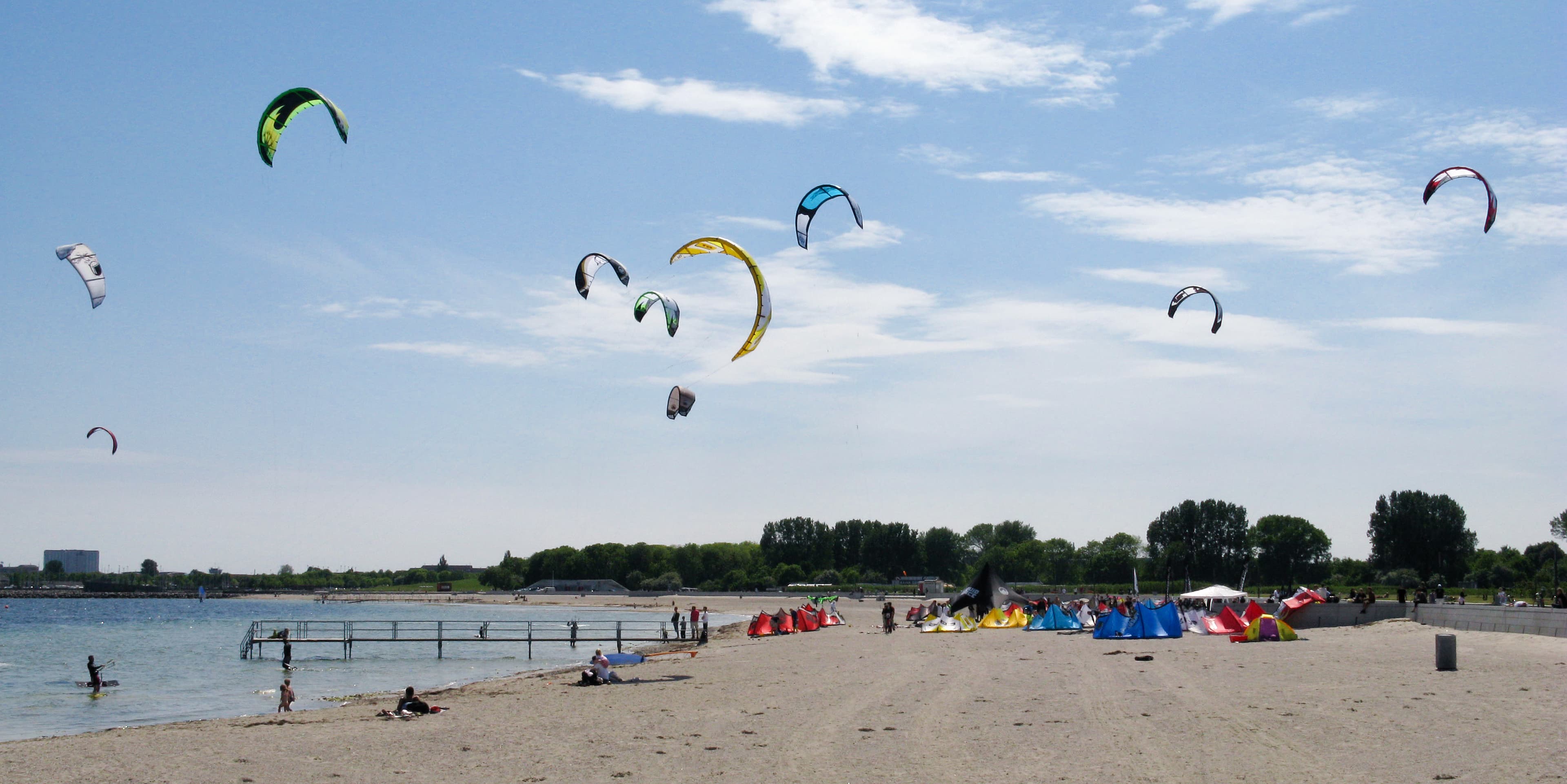 Amager Strand and Kastrup Søbad