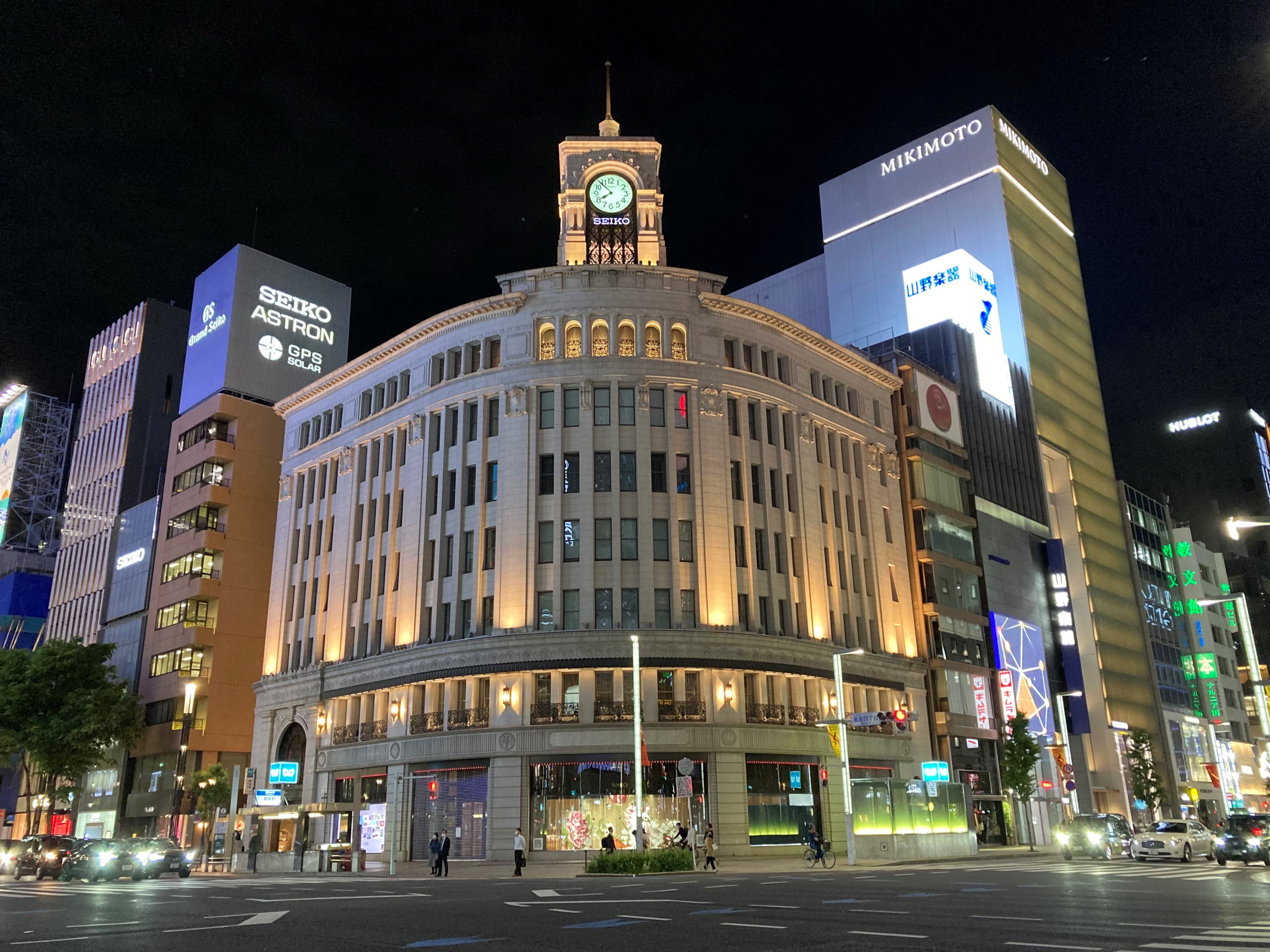Ginza: the grand blocks