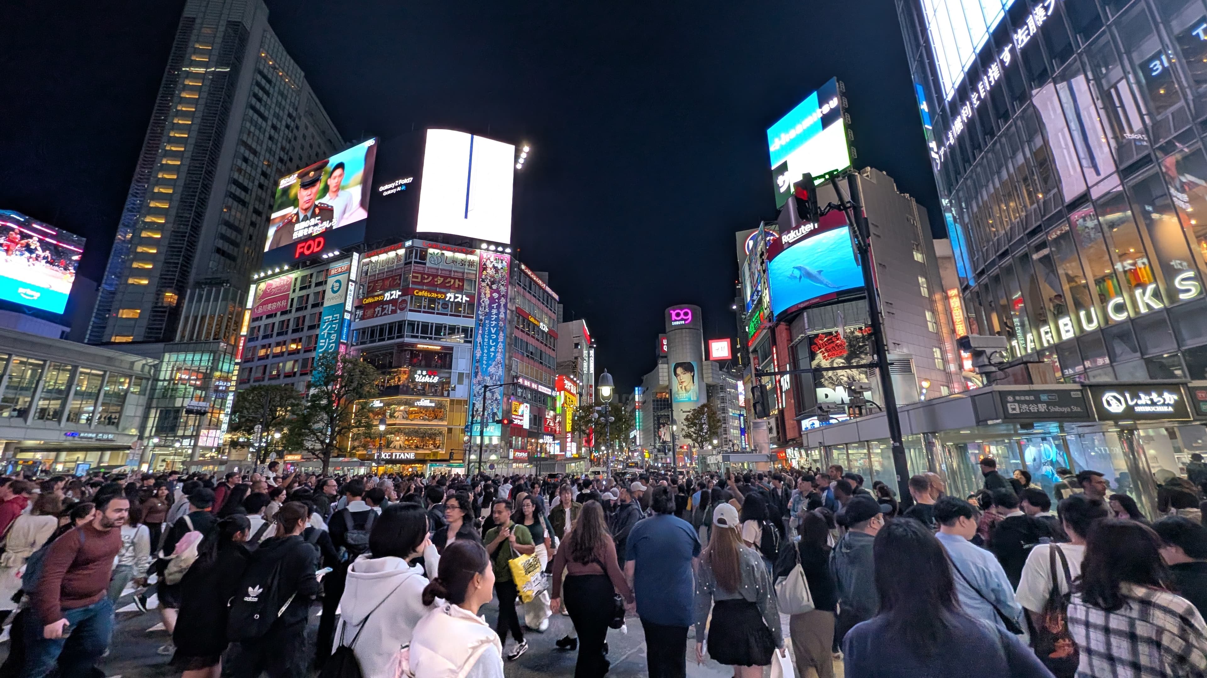 Shibuya: the crossing and the hills
