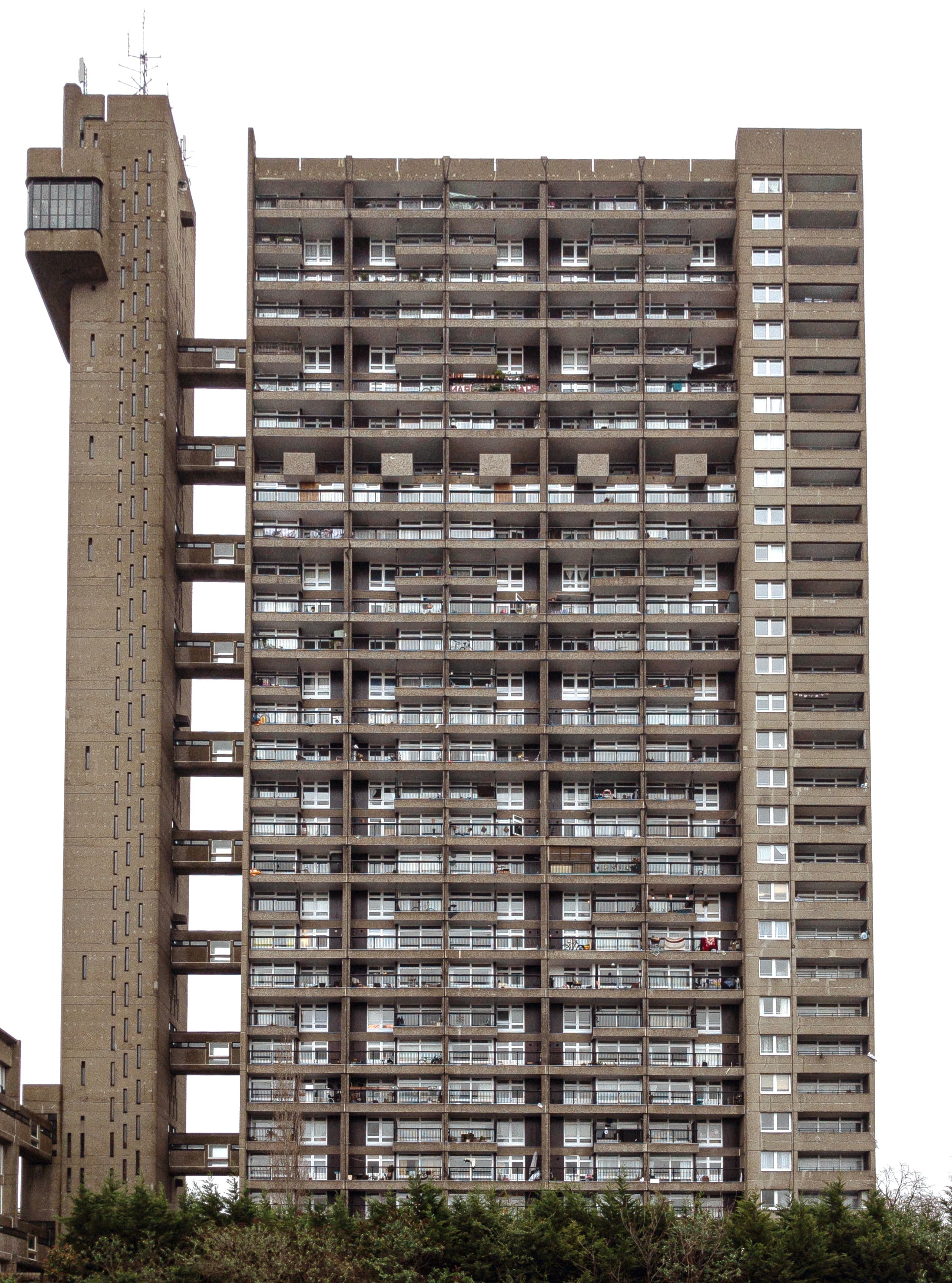Trellick Tower base